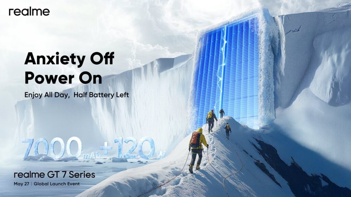 قاتل پرچمدار جدید ریلمی با باتری 7000 میلی‌آمپری و شارژ 120 واتی