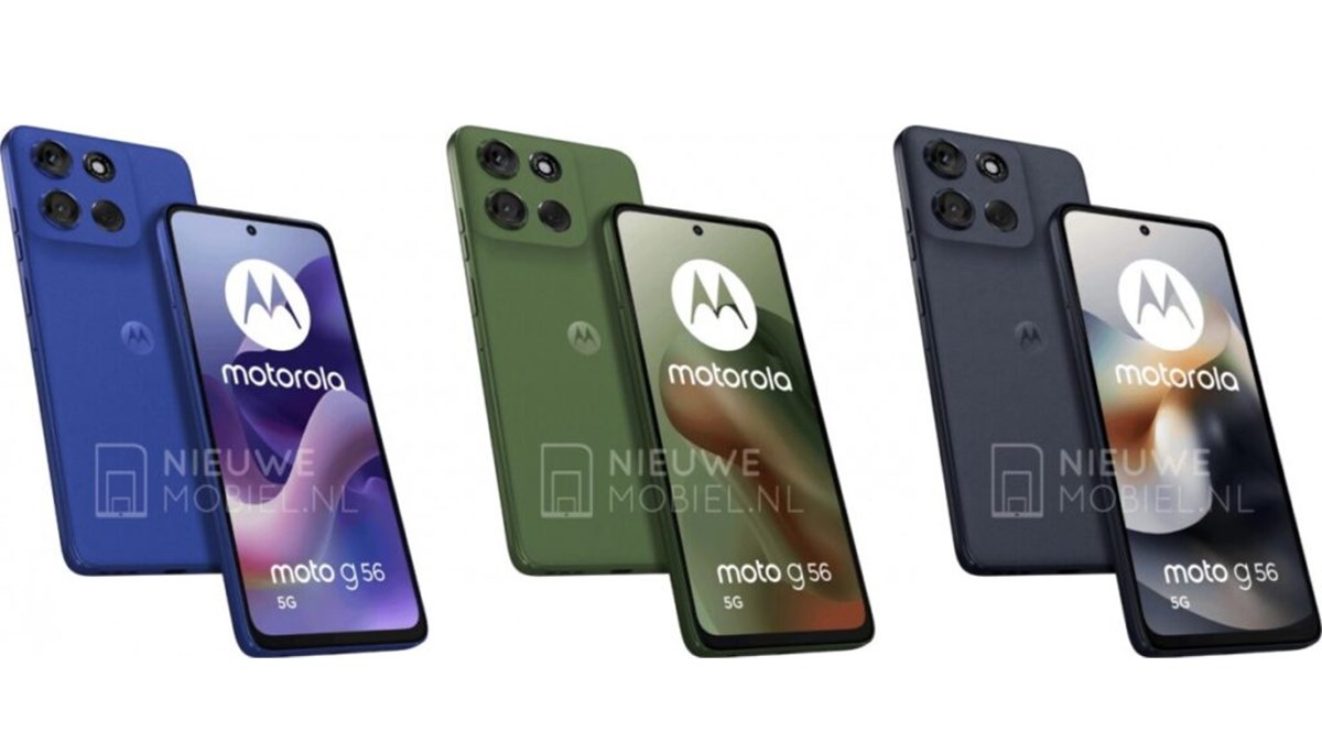 ظاهر و رنگ‌های جذاب گوشی Moto G56 فاش شد