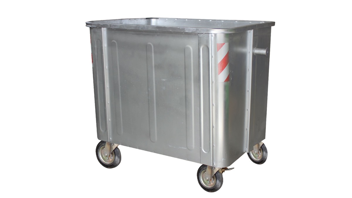 انواع سطل زباله گالوانیزه و کاربرد و ویژگی های هرکدام