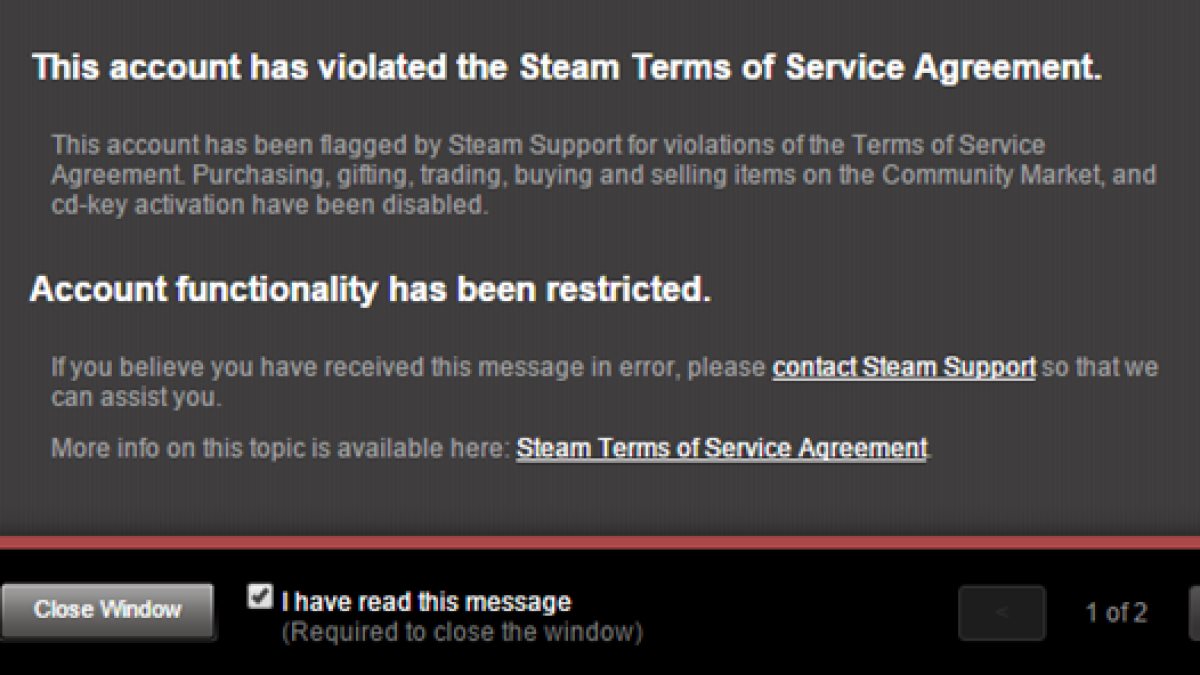 وضعیت اکانت‌های استیم بعد از تغییر ریجن + راهکار های کاهش ریسک بن شدن