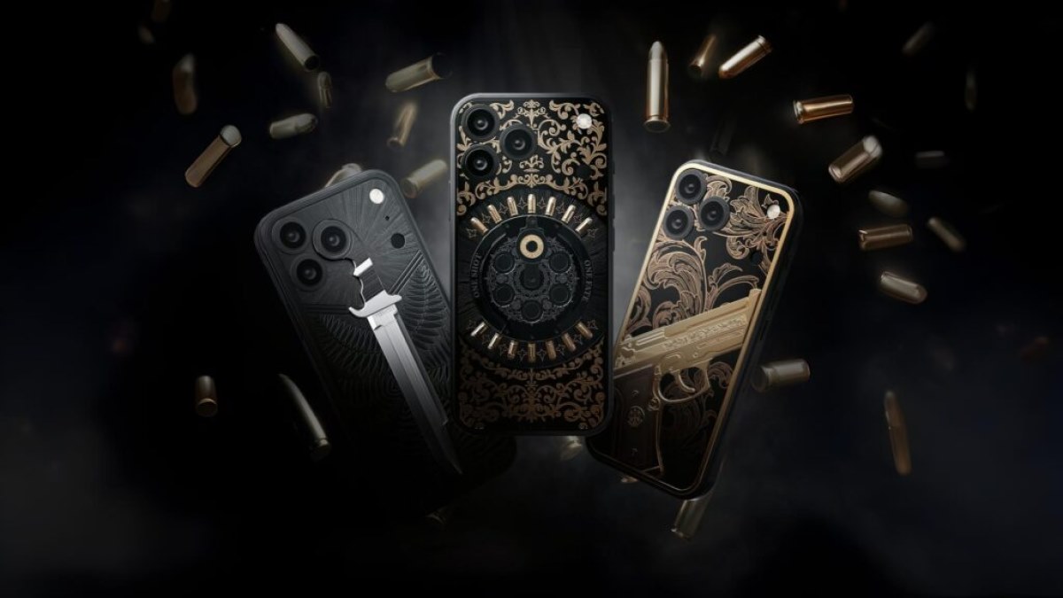 کالکشن جدید آیفون کاویار با الهام از اسلحه و جزئیات طلایی معرفی شد