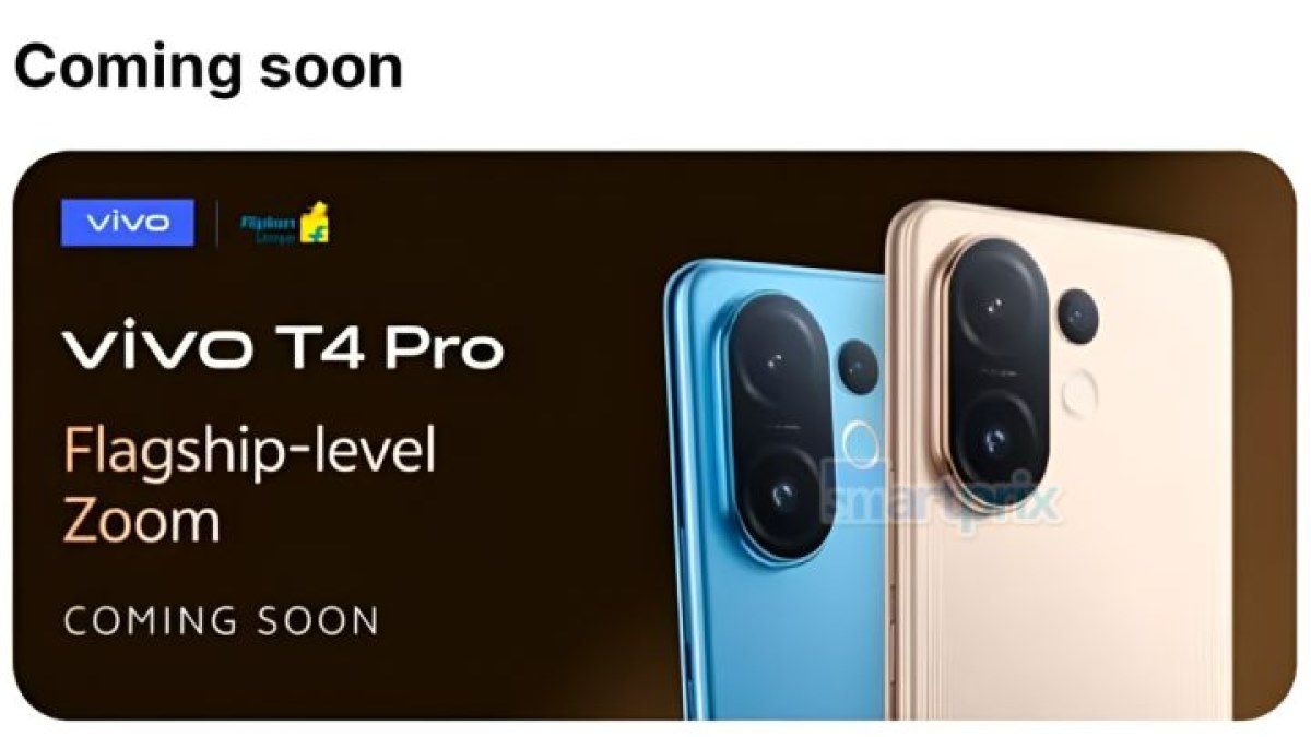 تصاویر تبلیغاتی ویوو تی 4 پرو طراحی، رنگ‌ها و مشخصات کلیدی را فاش کردند