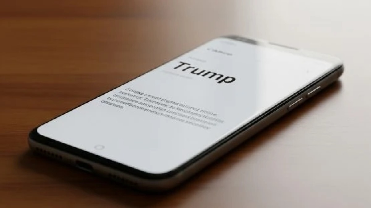 استفاده از آیفون و گلکسی در تبلیغات موبایل ترامپ، او را با تهدید به شکایت مواجه کرد