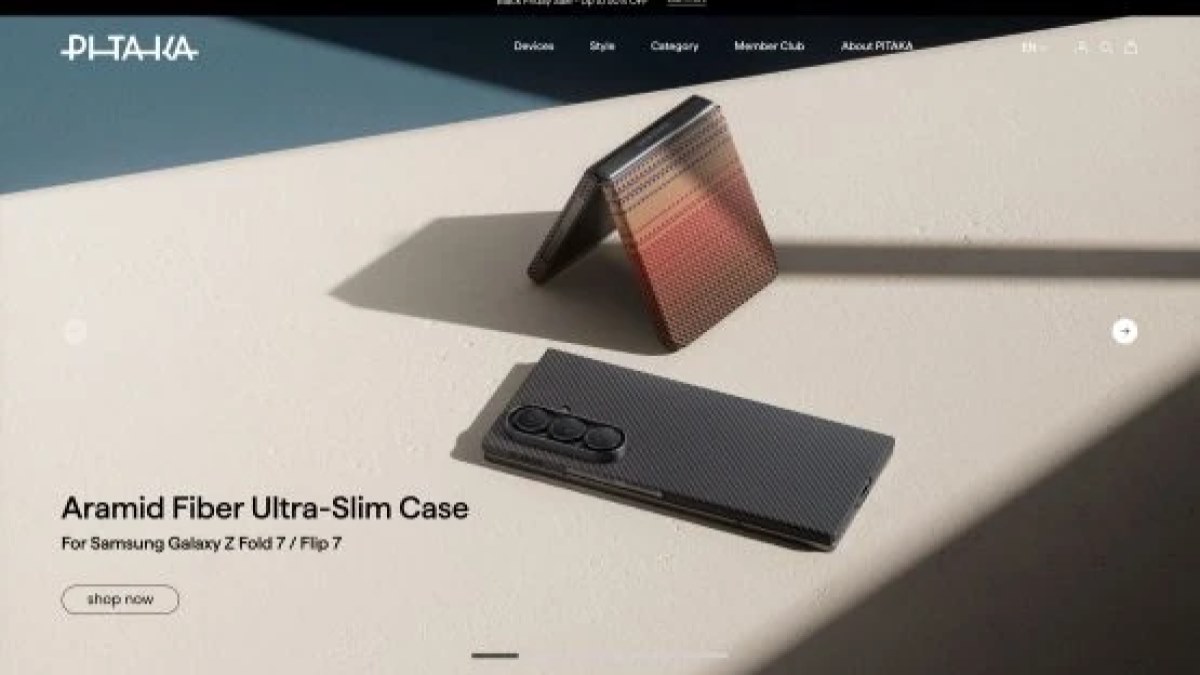 قاب‌های فوق باریک پیتاکا برای گلکسی زد فولد 7 معرفی شدند