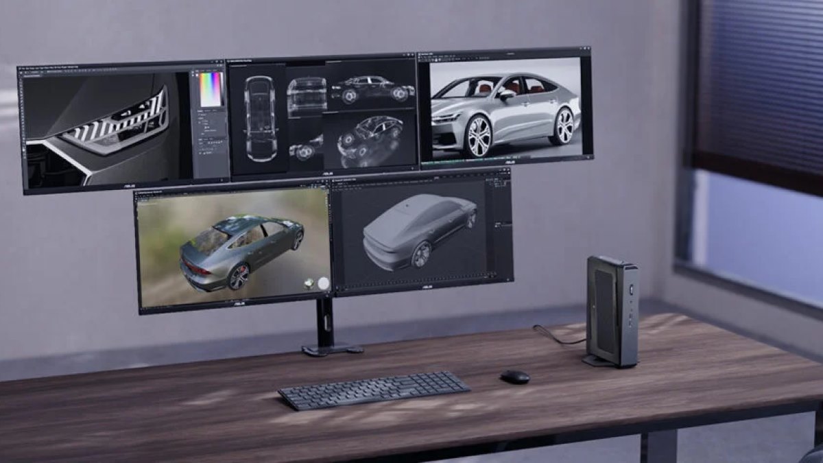مینی‌پی‌سی قدرتمند ایسوس با پردازنده کور اولترا 9 و کارت گرافیک RTX 5070 معرفی شد
