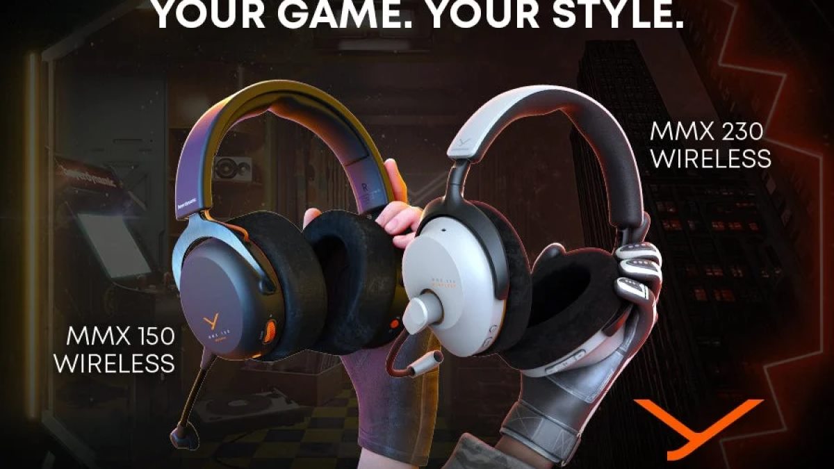 بایردینامیک از هدست‌های گیمینگ بی‌سیم ام ام ایکس 150 و ام ام ایکس 230 در گیمزکام 2025 رونمایی کرد