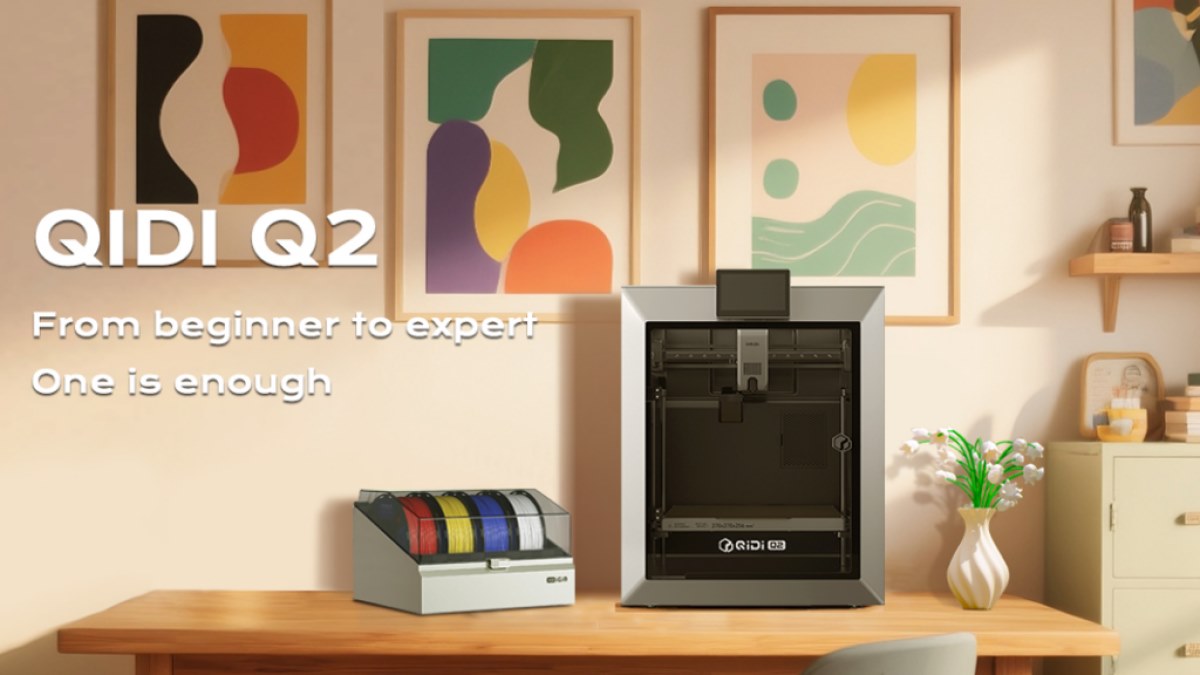 پرینتر سه بعدی QIDI Q2 با قیمت ۴۹۹ دلار معرفی شد