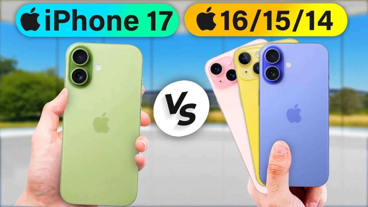 مقایسه جامع آیفون 17 با آیفون‌های 16، 15 و 14 ؛ پیشرفتی بزرگ در نمایشگر، دوربین، پردازنده و باتری