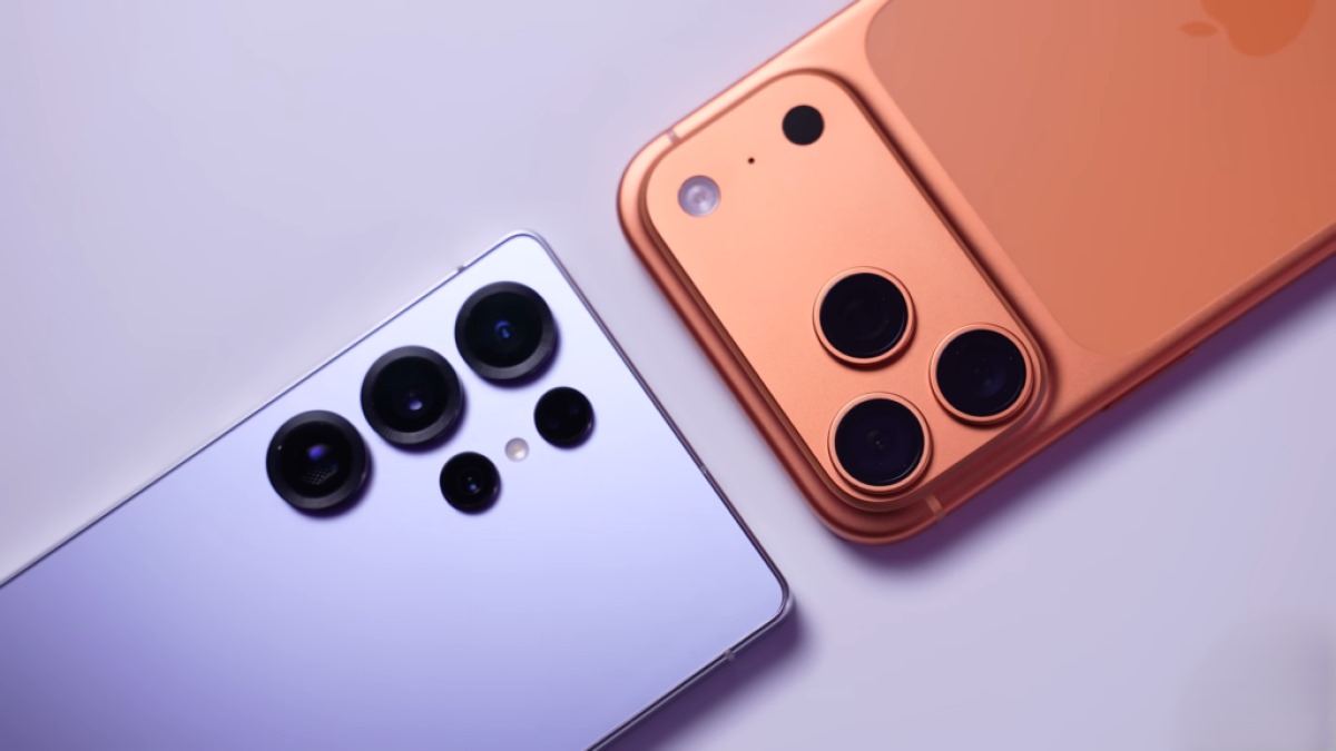 رقابت بزرگ سامسونگ و اپل در زوم دوربین : نبرد گلکسی اس 25 اولترا و آیفون 17 پرو مکس