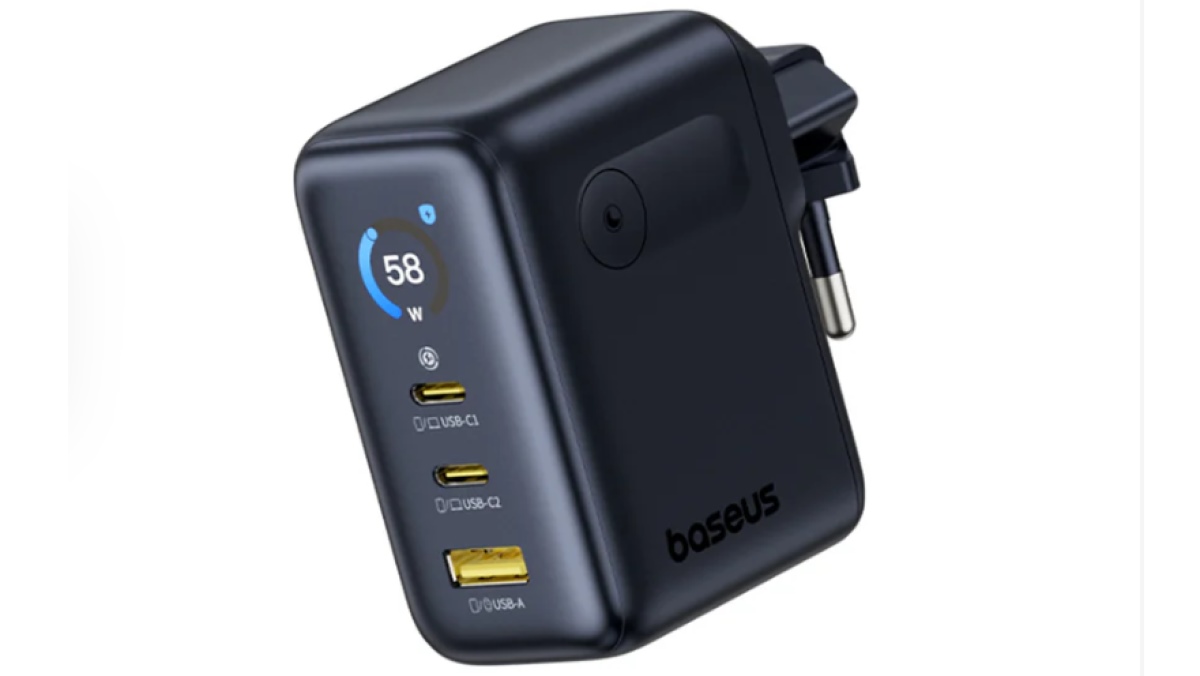 شارژر سریع 100 واتی بیسئوس پیکوگو با نمایشگر دیجیتال معرفی شد