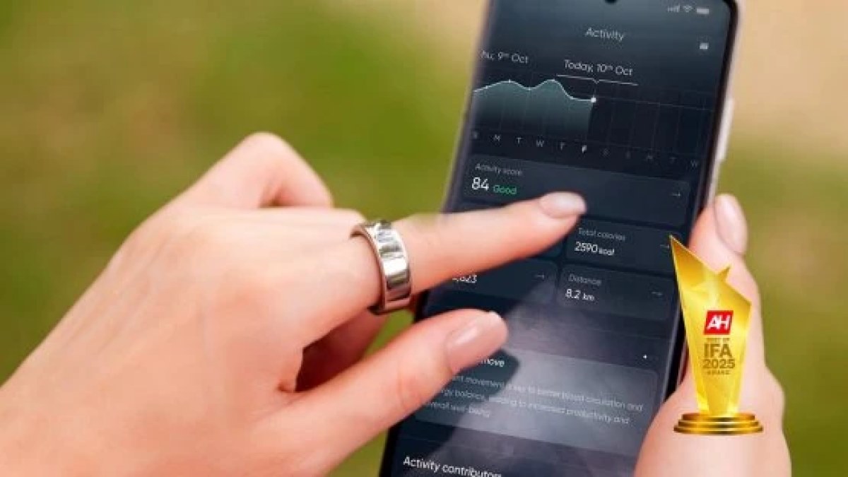 از حلقه هوشمند لونا رینگ 2.0 در نمایشگاه IFA 2025 رونمایی شد