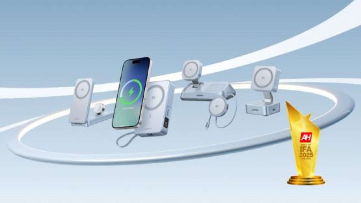 شارژرهای مگ فلو یوگرین در نمایشگاه IFA 2025 معرفی شدند
