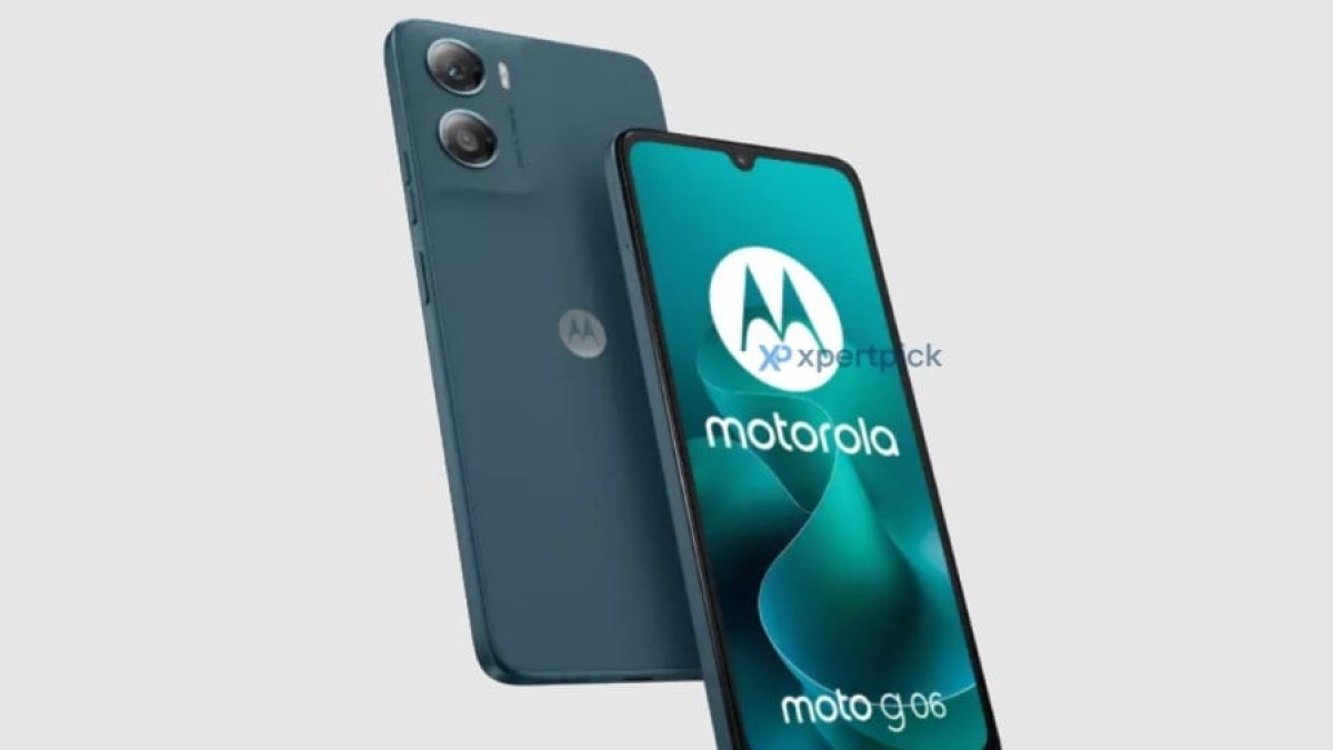 موتورولا موتو جی 06 با مشخصات فنی و تصاویر لو رفت