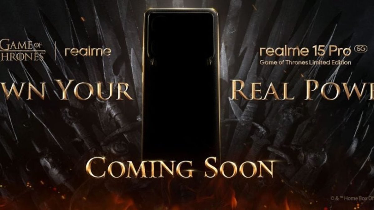 ریلمی 15 پرو در نسخه ویژه بازی تاج و تخت معرفی می‌شود