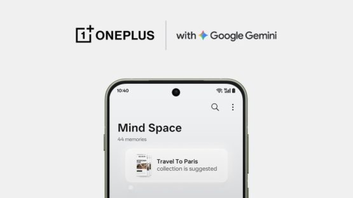 وان پلاس با OxygenOS 16 از گوگل جمینای در Mind Space بهره‌مند می‌شود