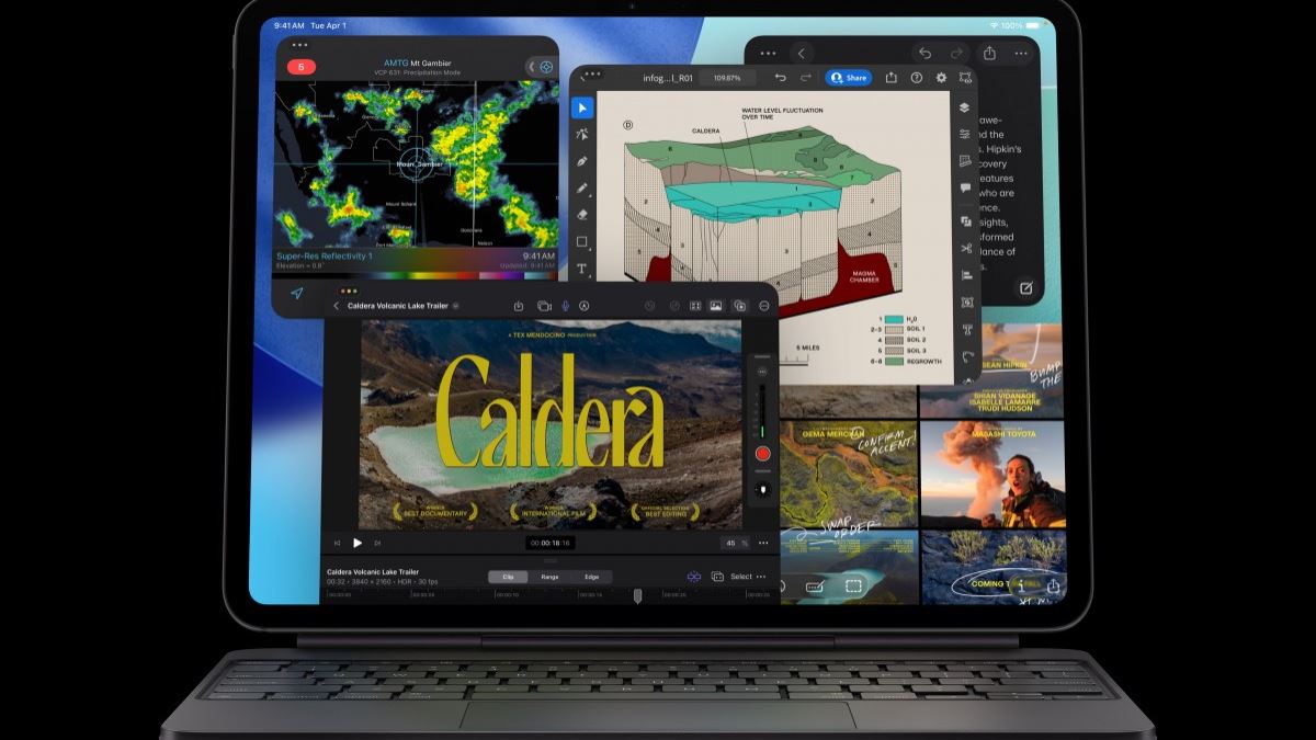 اپل آیپد پرو جدید را با تراشه M5 معرفی کرد