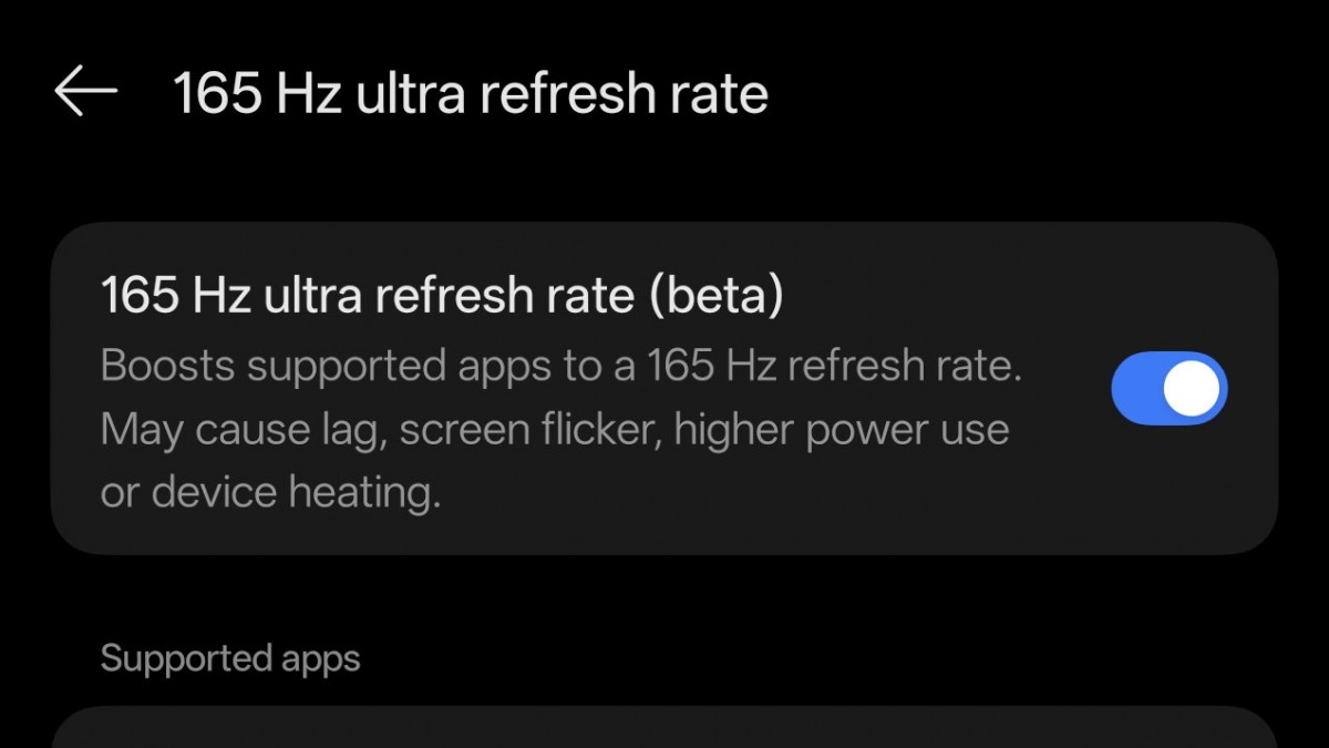 به‌روزرسانی جدید وان پلاس 15 امکان استفاده از نرخ نوسازی 165 در سه اپلیکیشن محبوب را فعال کرد