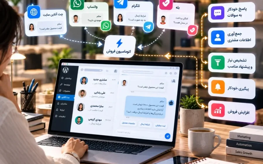 روش راه اندازی سیستم فروش اتوماتیک با هوش مصنوعی